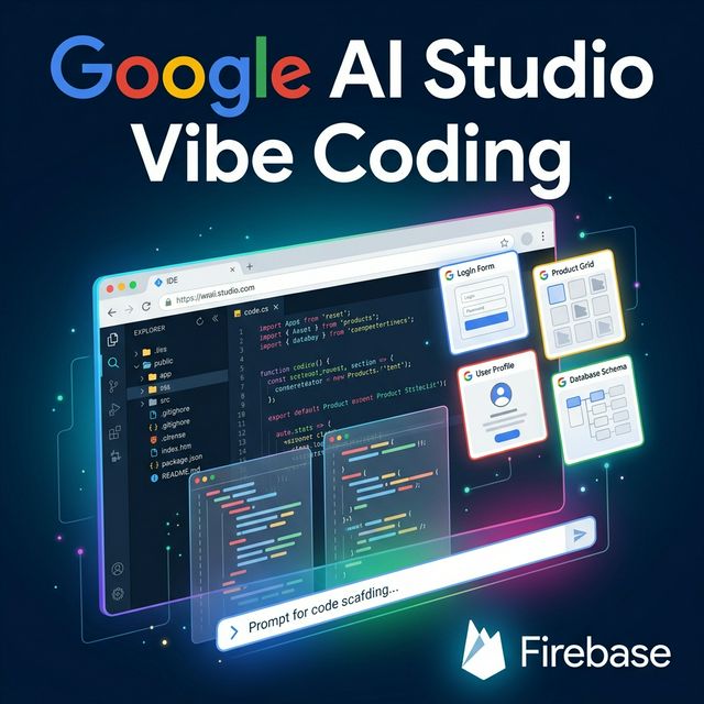 Google AI Studio Vibe Coding — Full-stack app builder with Antigravity agent and Firebase