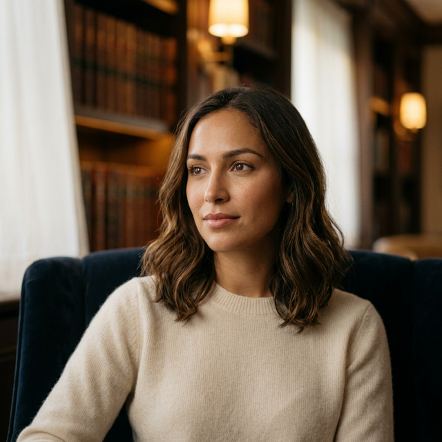 Book Light — ultra-smooth creamy luxurious diffused light with no harsh edges, premium interview quality