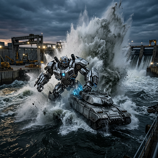 Physics Mecha Diving